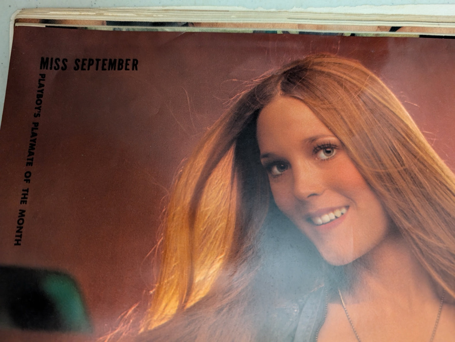 Miss September 1976 Inside Page
