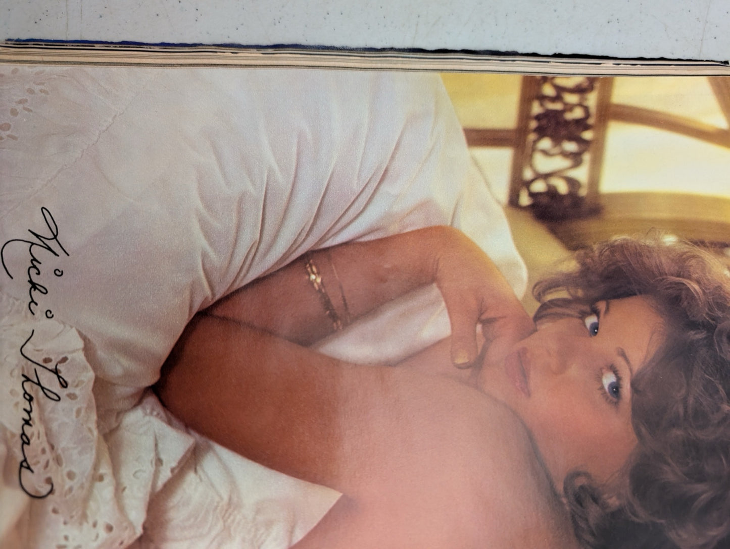 Vicki Thomas 1977 Inside Page