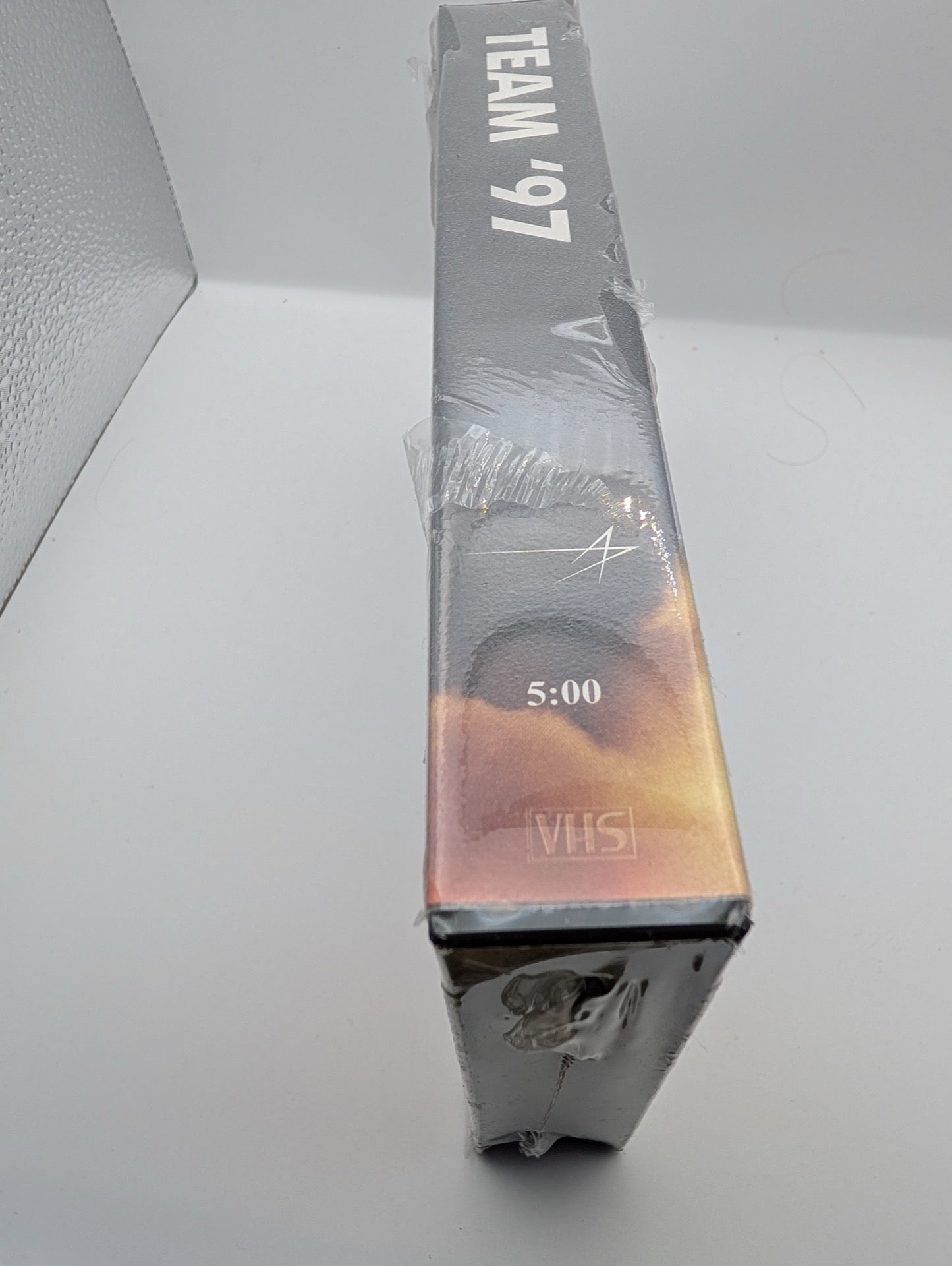 Spine of sealed Lockheed Martin VHS