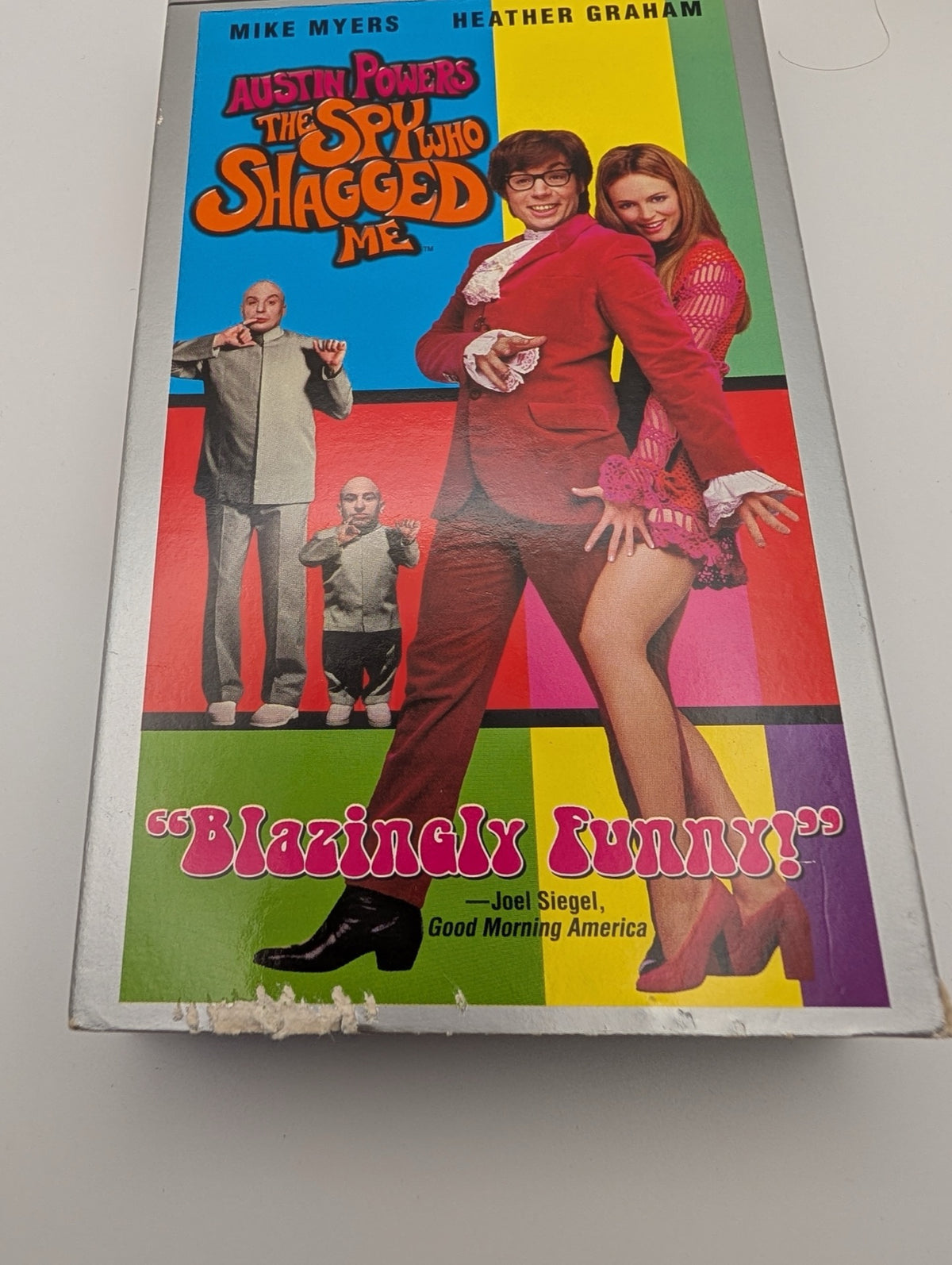 Front cover of Austin Powers VHS
