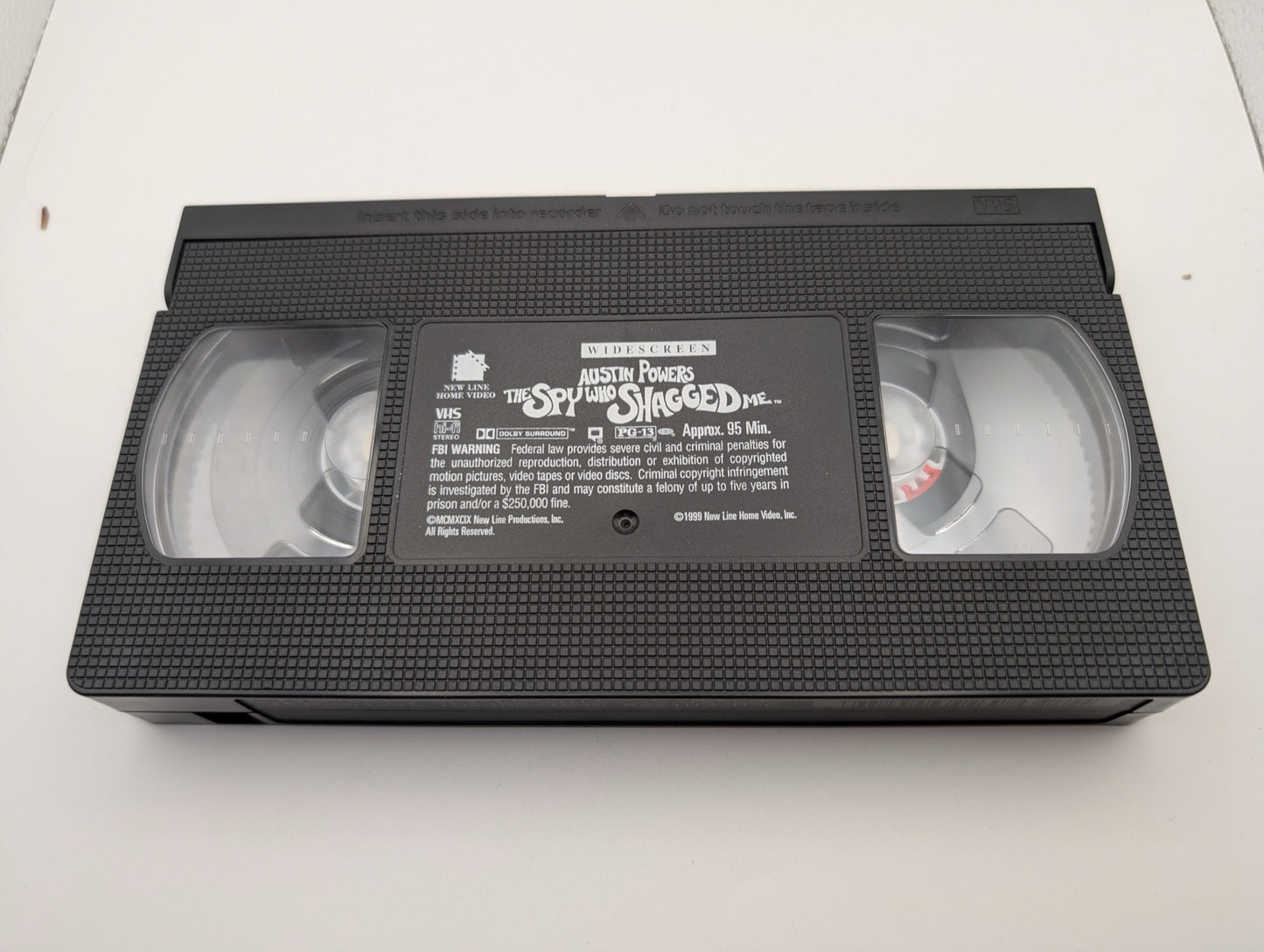 The VHS cassette tape