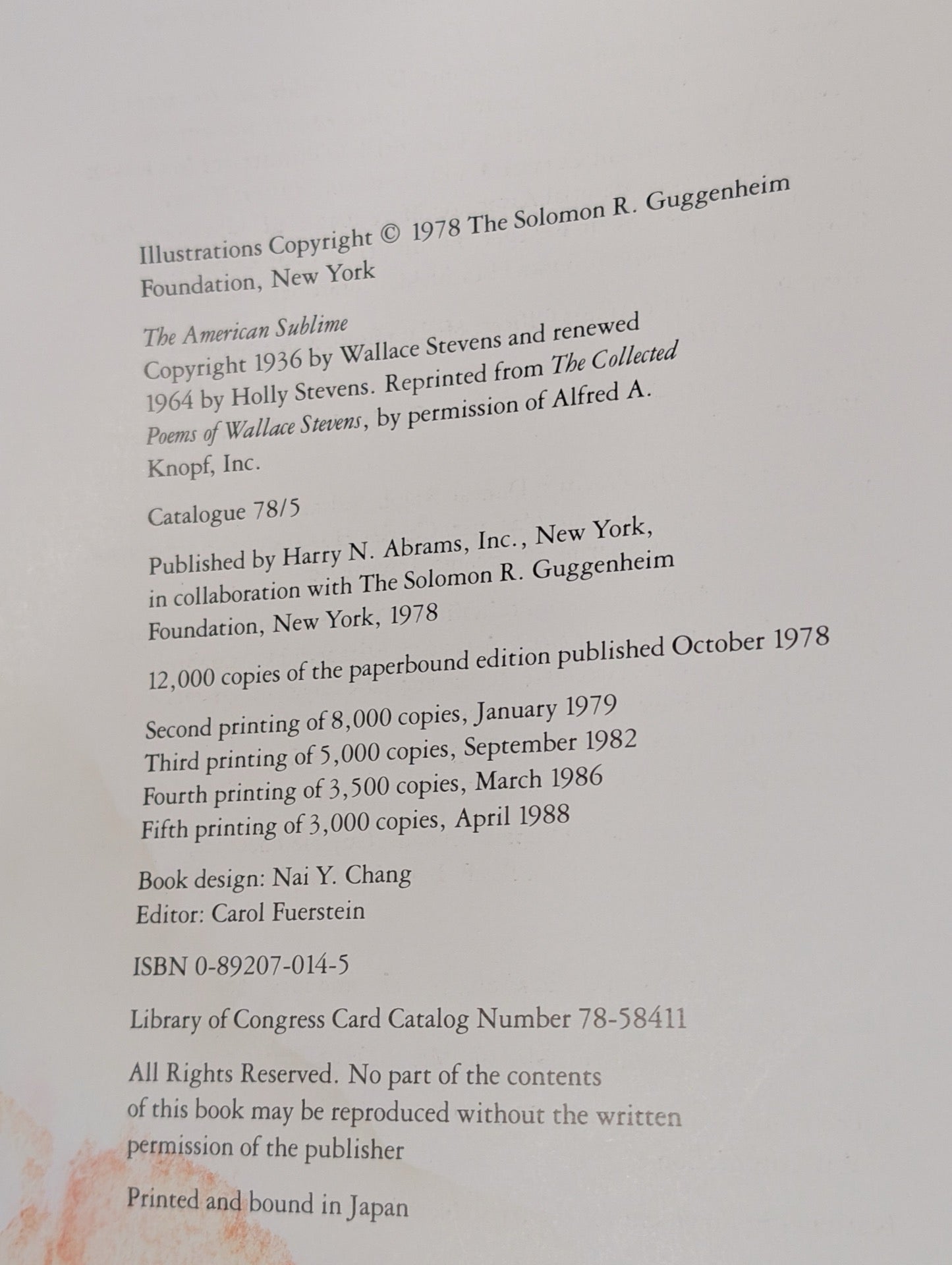 Mark Rothko Copyright Page