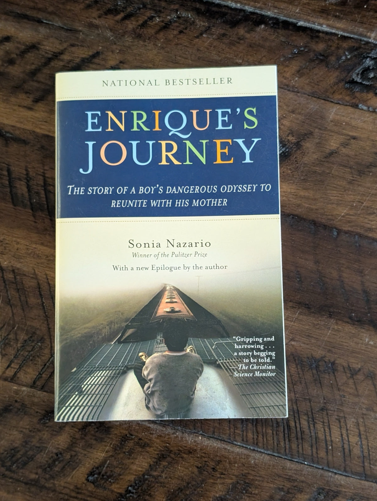 Front cover of Enrique's Journey
