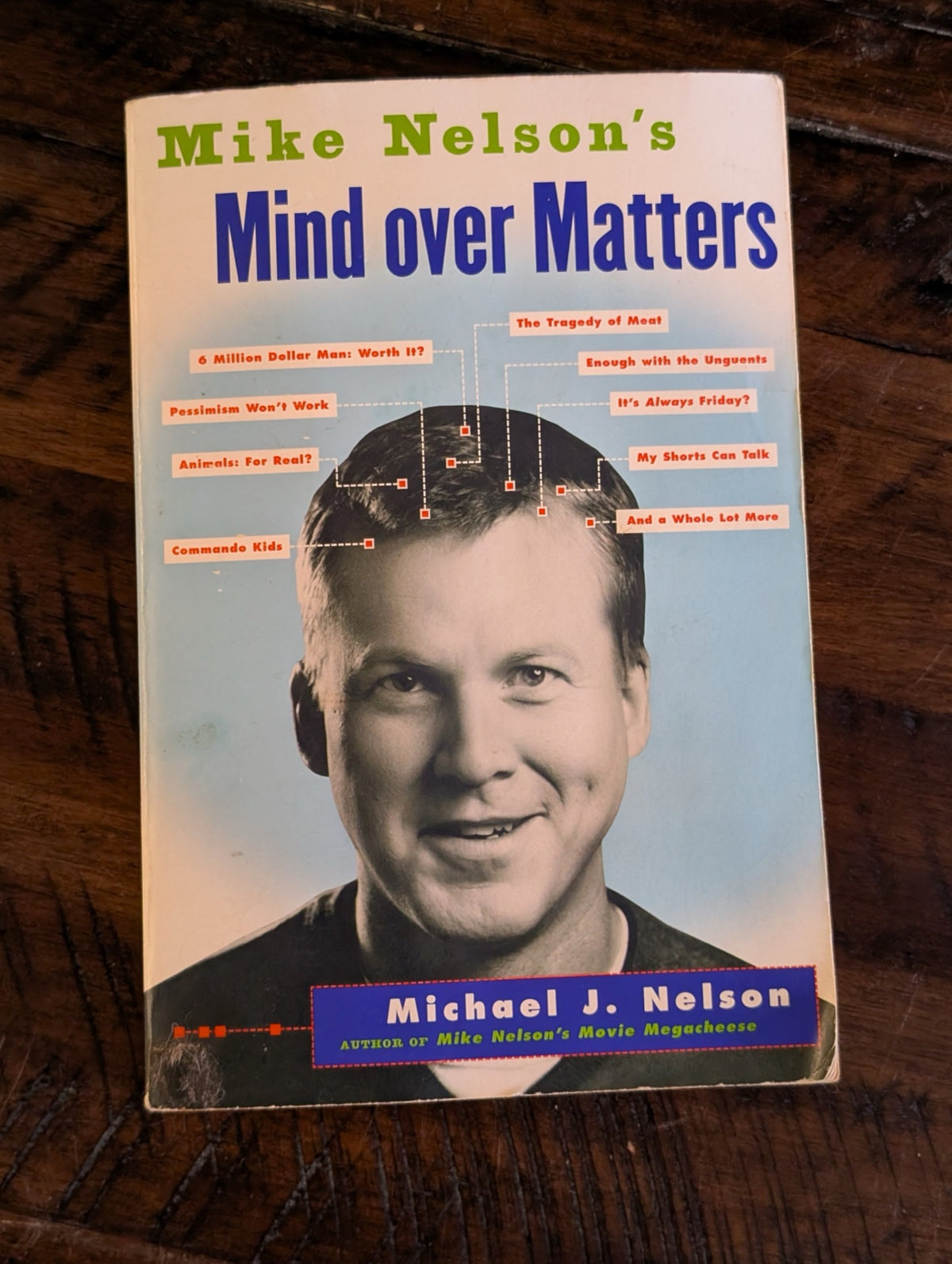 Front cover of Mike Nelson's Mind Over Matters