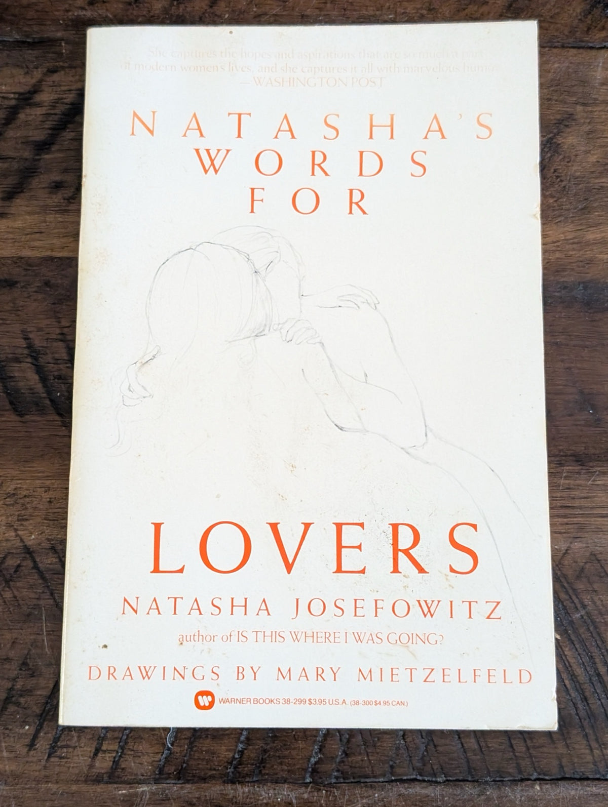 Front cover of Natasha's Words for Lovers