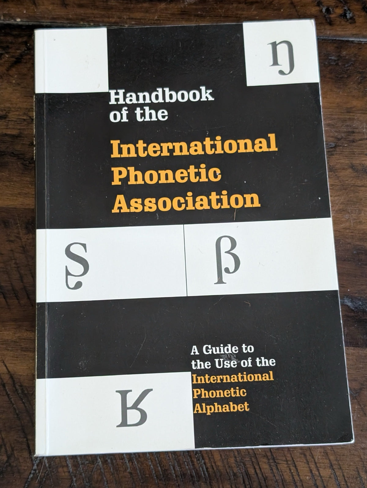 Front cover of the IPA Handbook