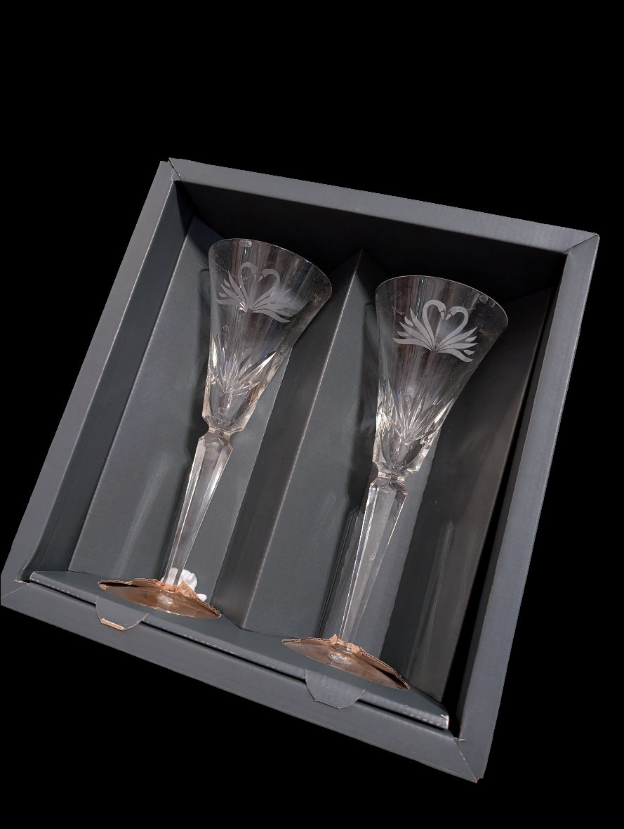 Waterford Crystal Wedding Toast Flutes