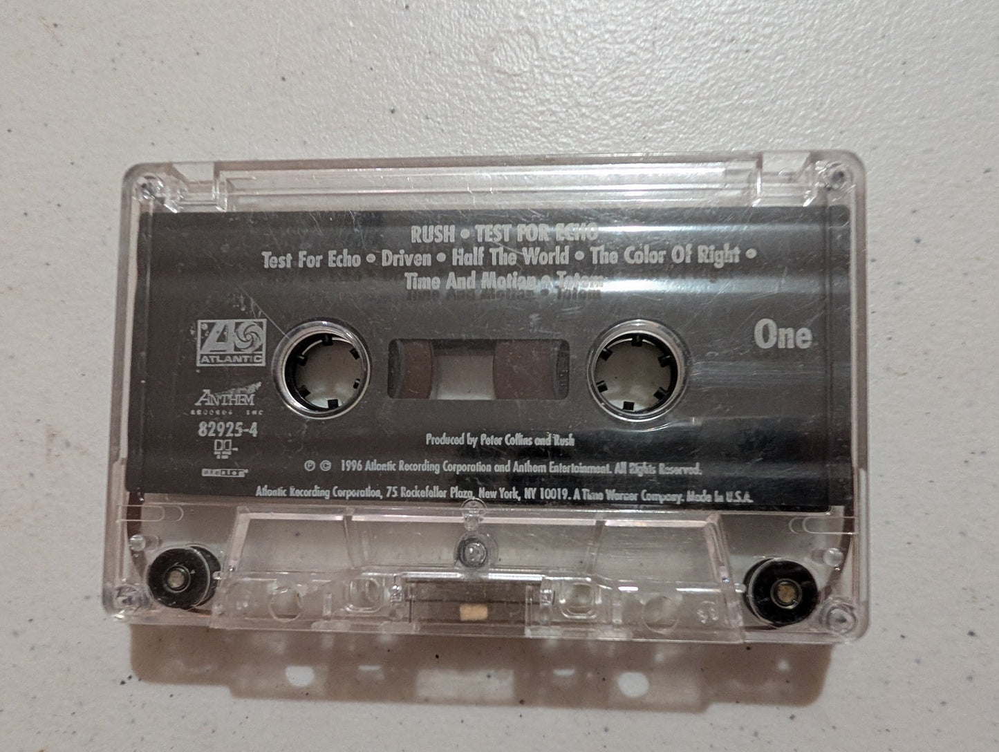 Rush Test for Echo released in 1996 - cassette only