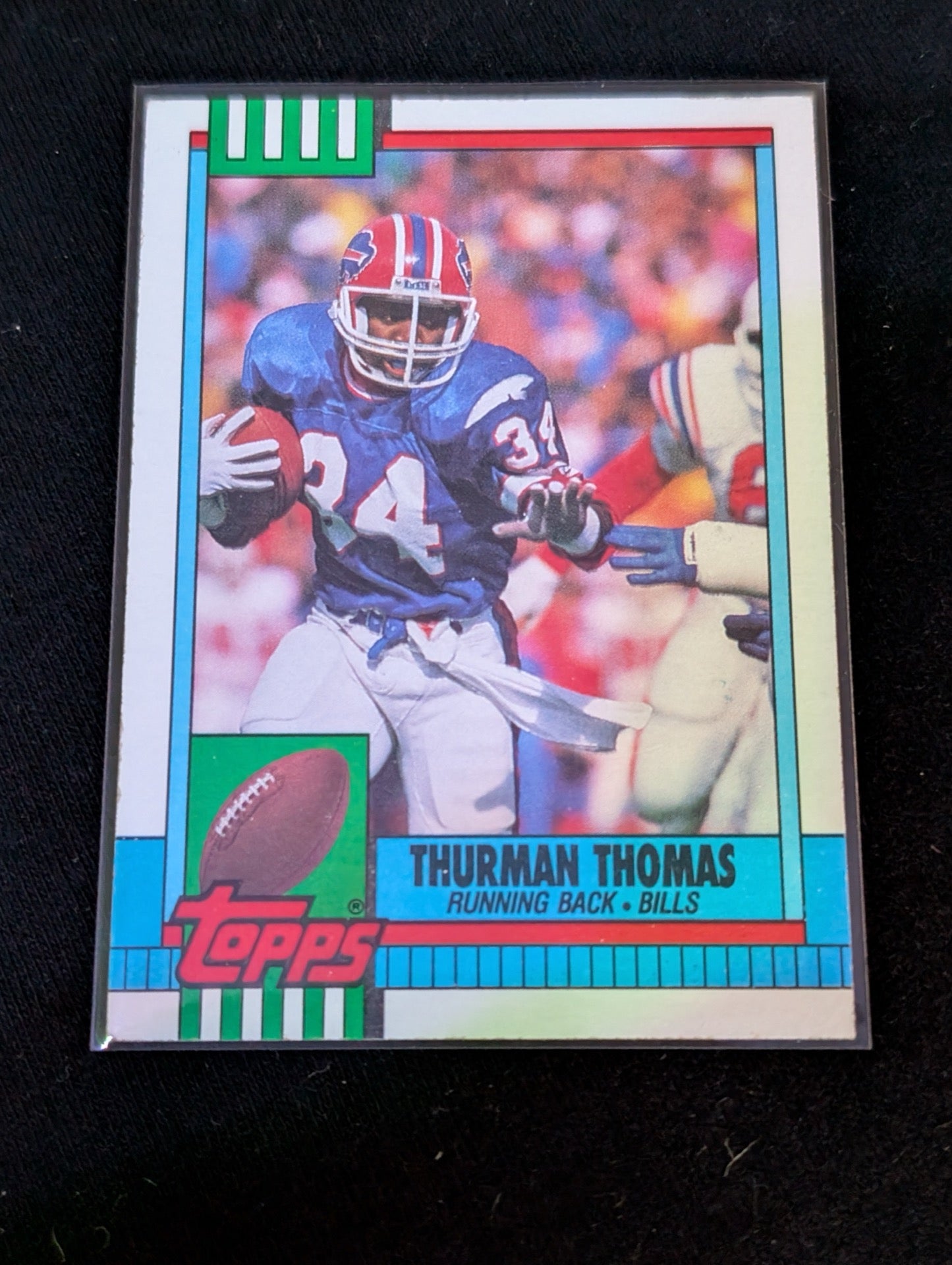 Thurman Thomas HOF Bills Legend Lot (7) 90s Topps Pro Set UD Inserts MVP