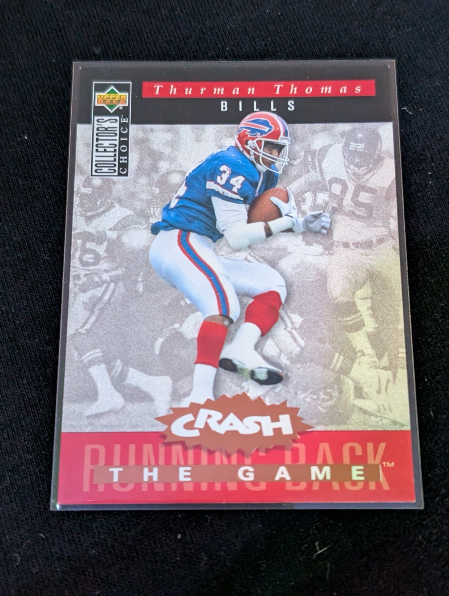 Thurman Thomas HOF Bills Legend Lot (7) 90s Topps Pro Set UD Inserts MVP