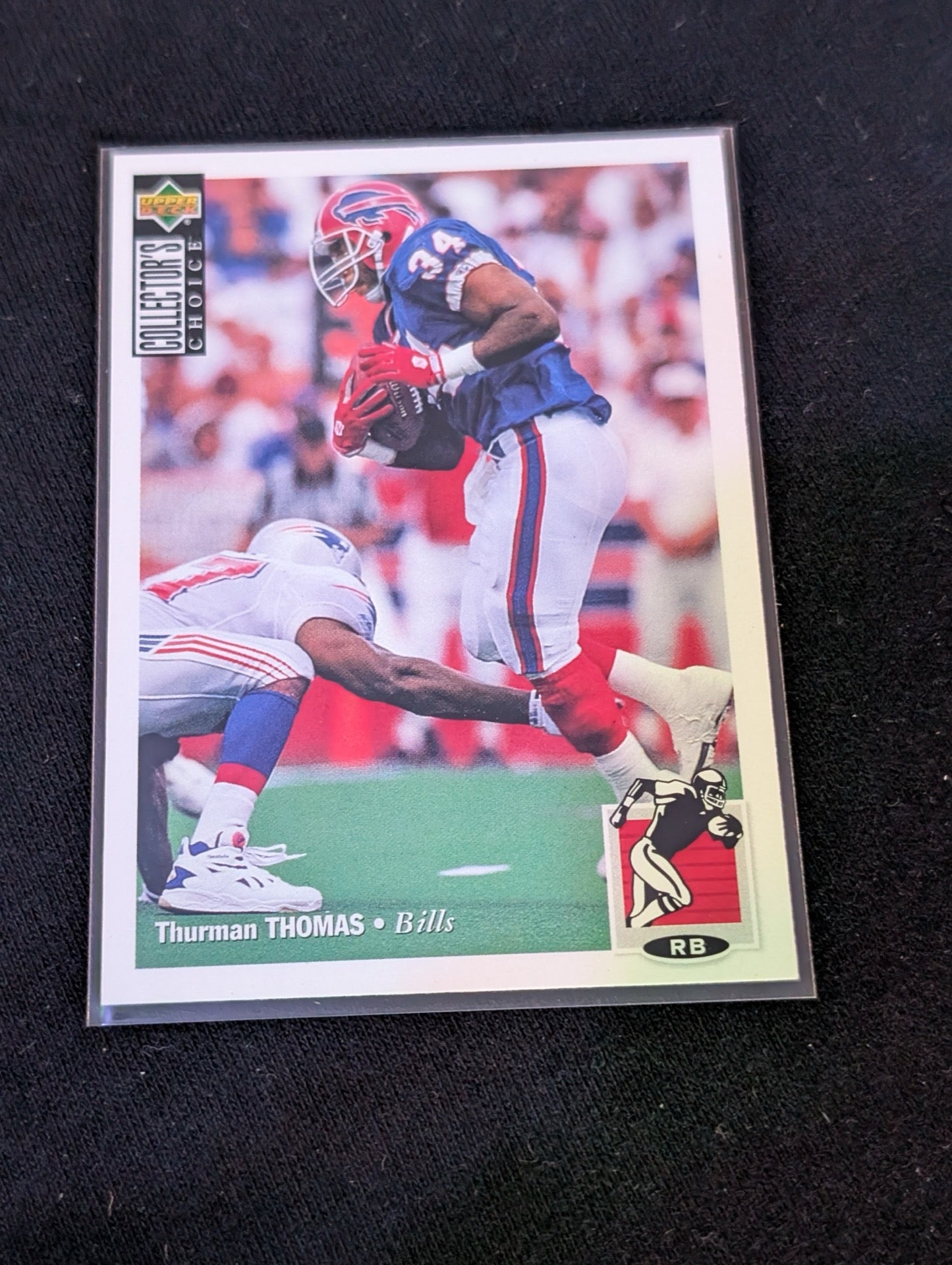 Thurman Thomas HOF Bills Legend Lot (7) 90s Topps Pro Set UD Inserts MVP