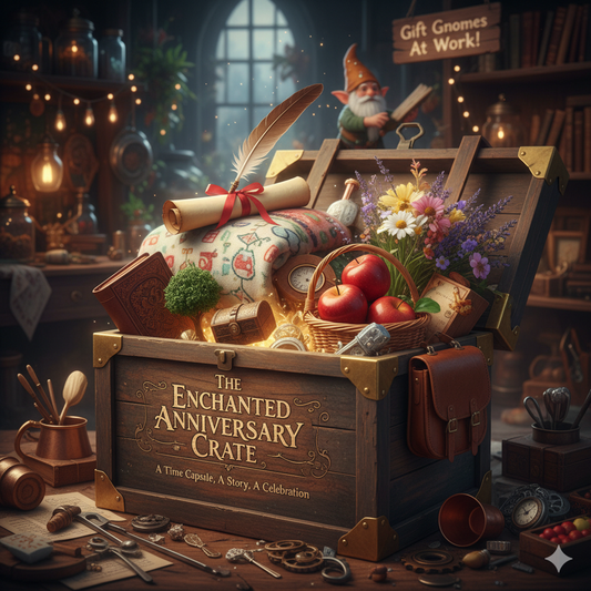 The Enchanted Anniversary Crate! ✨ Pick Your Traditional Year! Whimsical Gift Box! FREE SHIP!