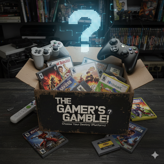 The Gamer's Gamble! 🎲 Pick Your Platform! Mystery Video Game Box! FREE SHIP!