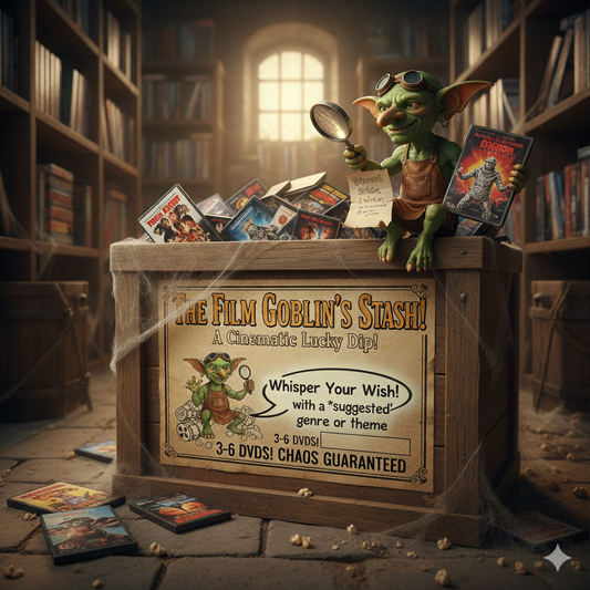 The Film Goblin's Stash! 📼 3-6 Mystery DVDs! Suggest Genre! FREE SHIP!