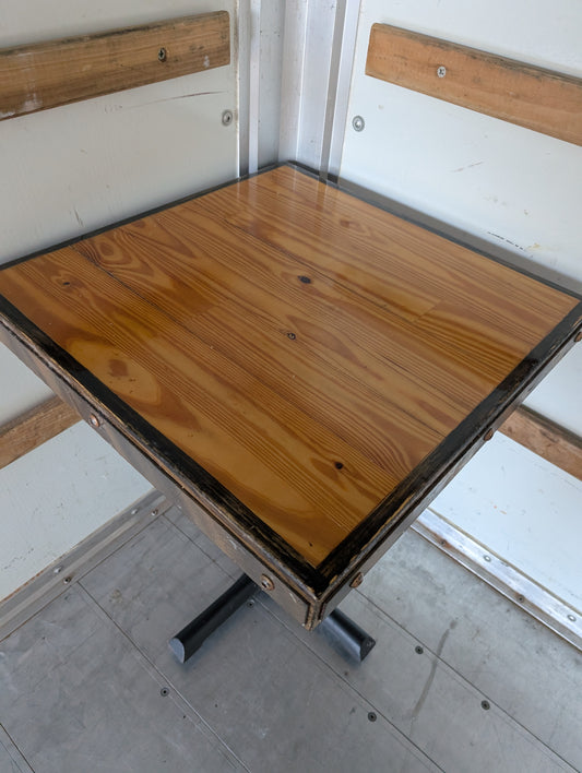 Two tone Wood Table Tops for Restaurants, Cafes, Bars, Bistros & Pubs