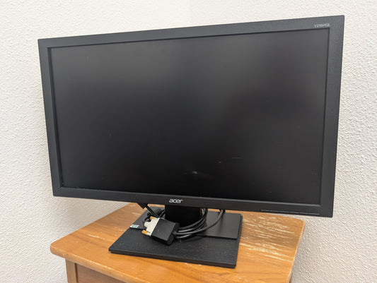 Acer V246HQL 24-Inch Full HD LED Widescreen LCD Computer Monitor W/STAND