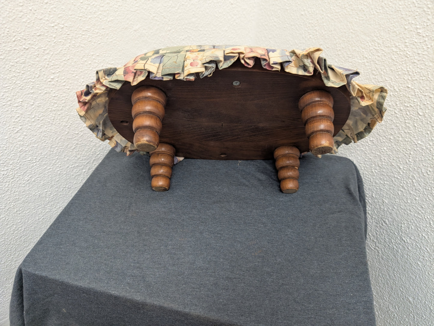 Vintage custom footstool