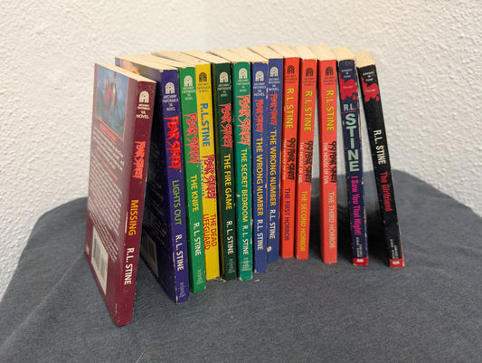 Thirteen R.L. Stine novels