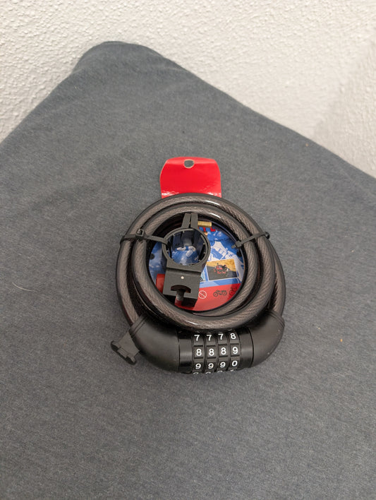 Combination bike lock