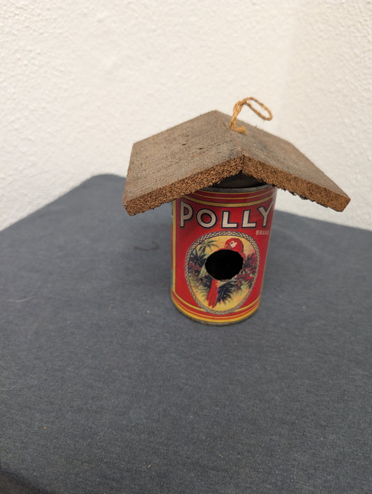 Vintage handcrafted Polly Sliced Tomato birdhouse