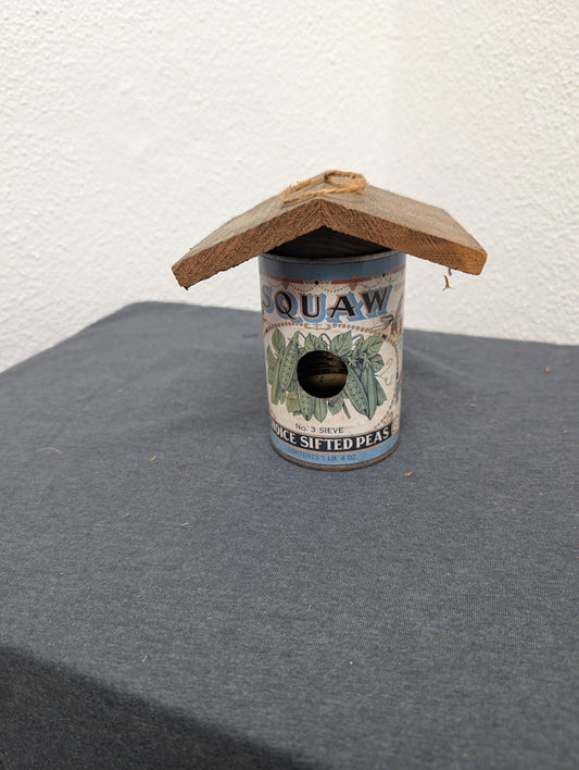 Vintage handcrafted Squaw Birdhouse