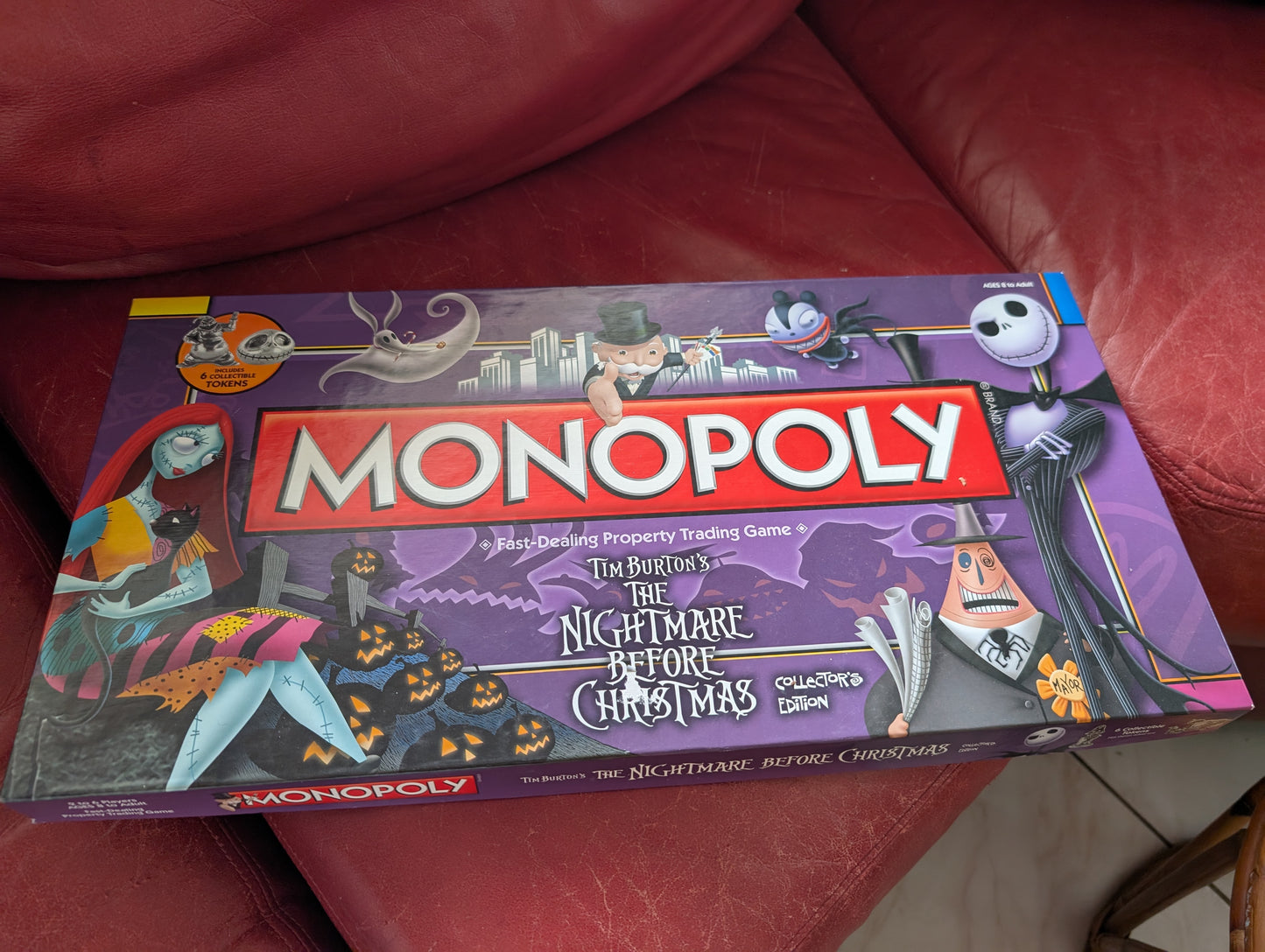 MONOPOLY Nightmare Before Christmas Collector's Edition Monopoly