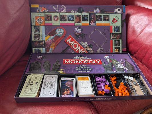MONOPOLY Nightmare Before Christmas Collector's Edition Monopoly