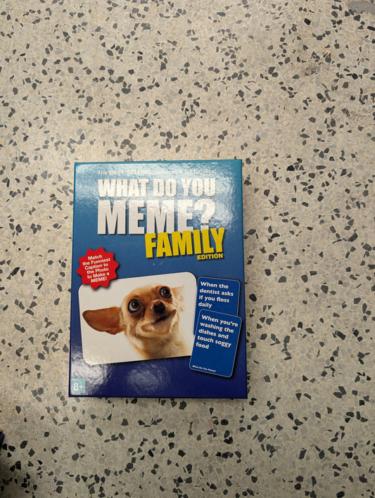 What Do You Meme? Family Edition (2020) Family Board Game