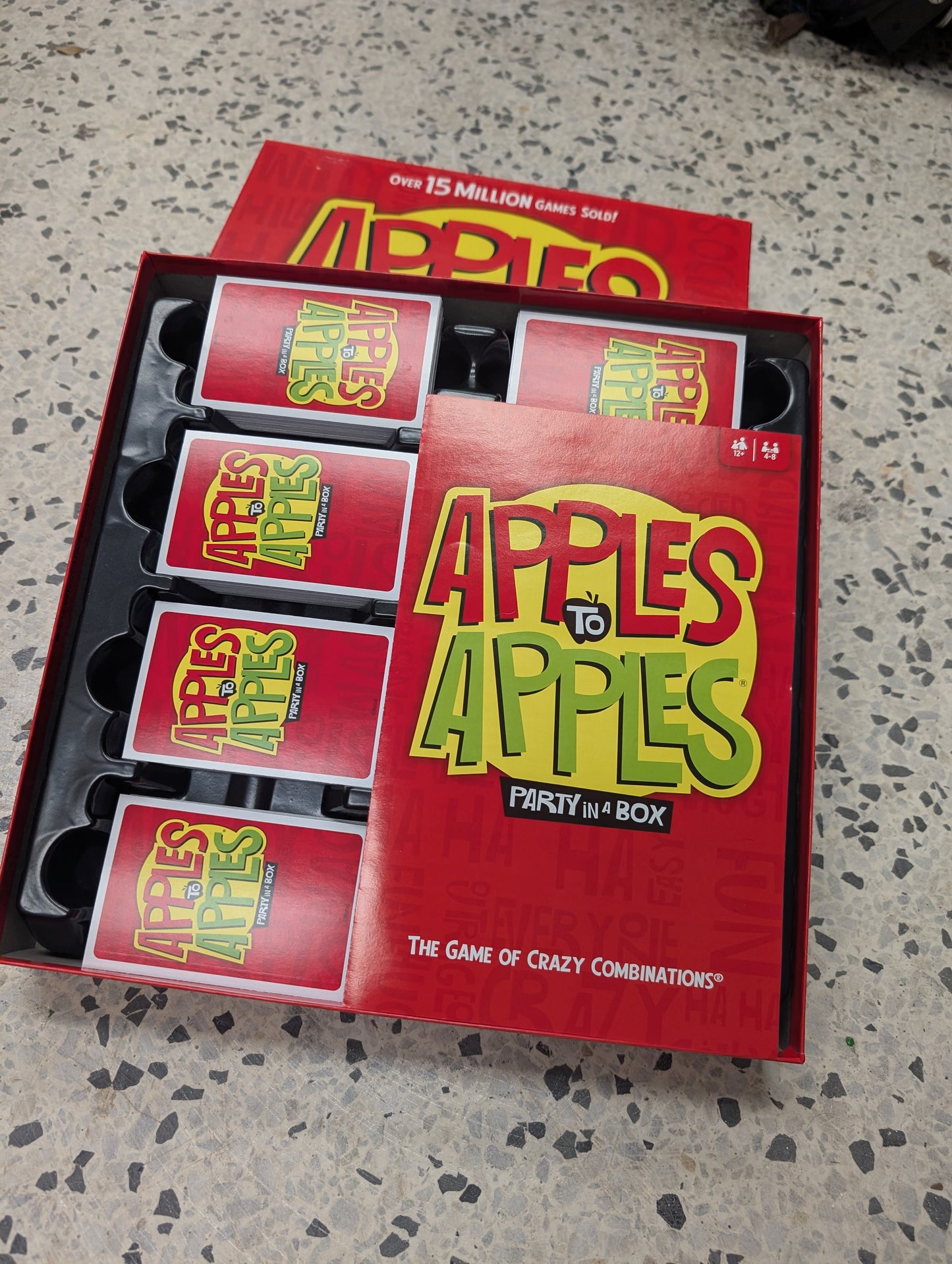 Mattel Apples to Apples Party in a Box Card Game