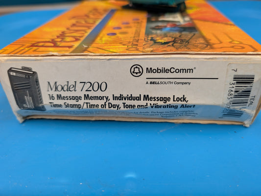 Panasonic MobileComm personal pager model 6800 vintage, beeper with original box