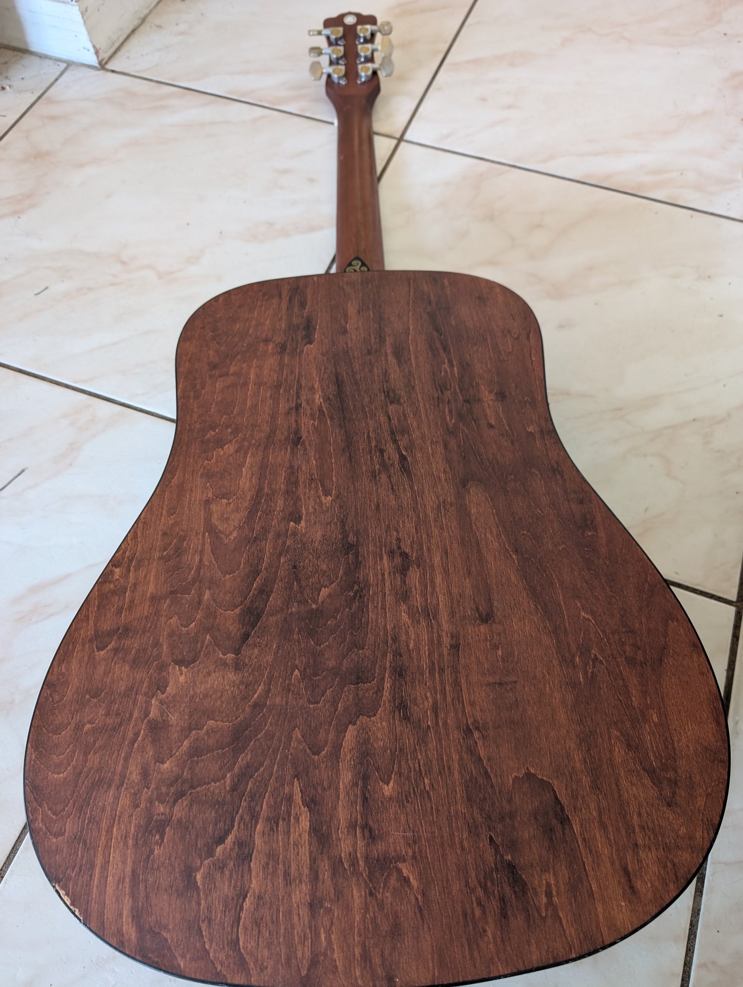 Luna Vineyard Bevel Folk Acoustic-electric Guitar - Natural