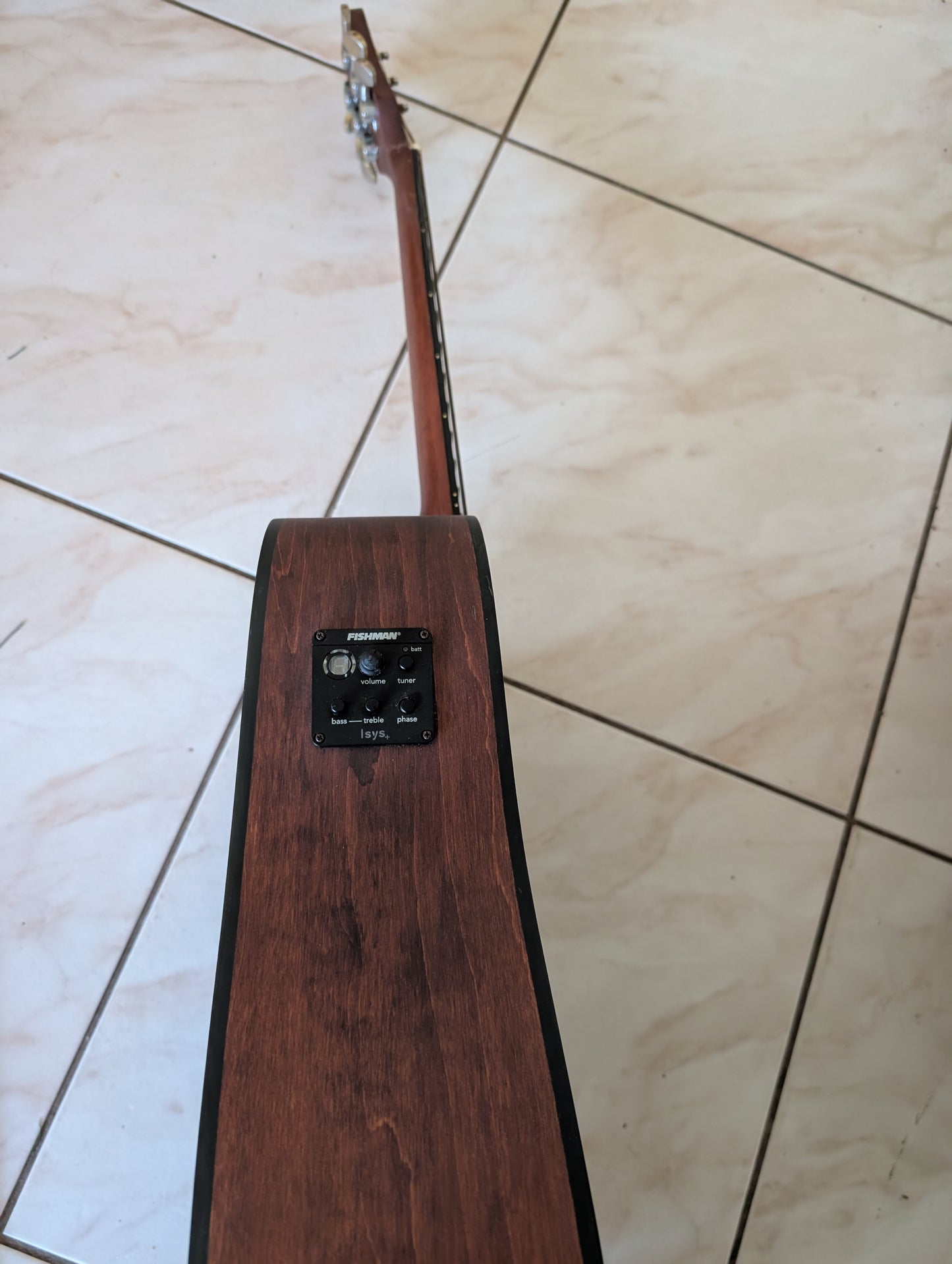 Luna Vineyard Bevel Folk Acoustic-electric Guitar - Natural