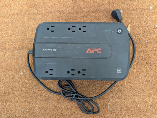 APC BE350G Back UPS 350 Surge Protection No Battery