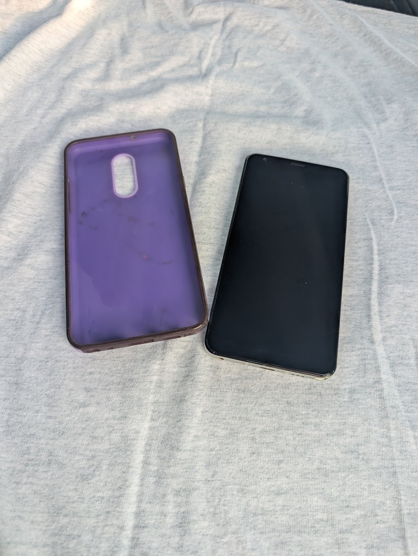 LG Stylo 5 LM-Q720 32GB Blonde Rose Sprint with case