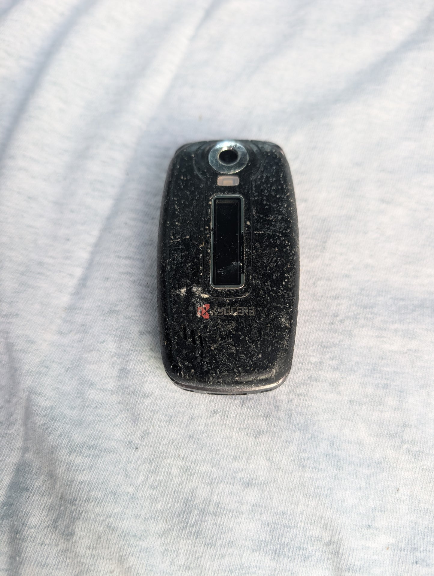 Kyocera Cyclops K312P / K24 - Black ( MetroPCS ) CDMA Flip Phone