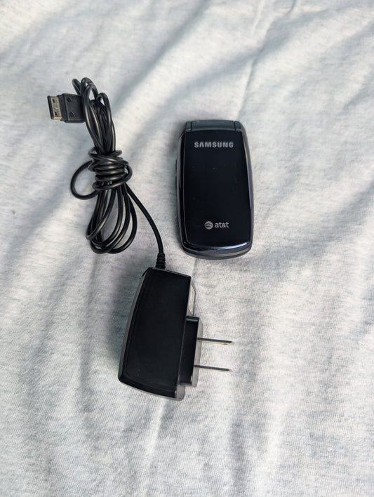 Samsung Sgh-A137 (AT&T) mobile phone with charger