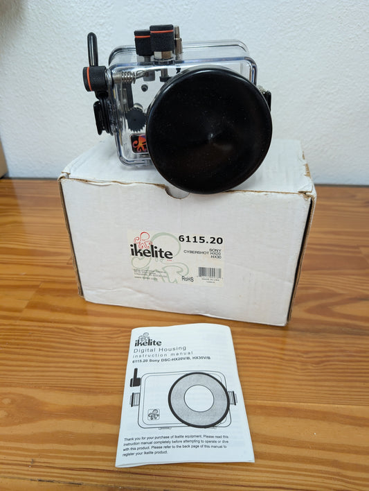 Ikelite 6115.20 Underwater Housing for Sony HX20, HX30 Camera, Depth Rating: 200ft/60m