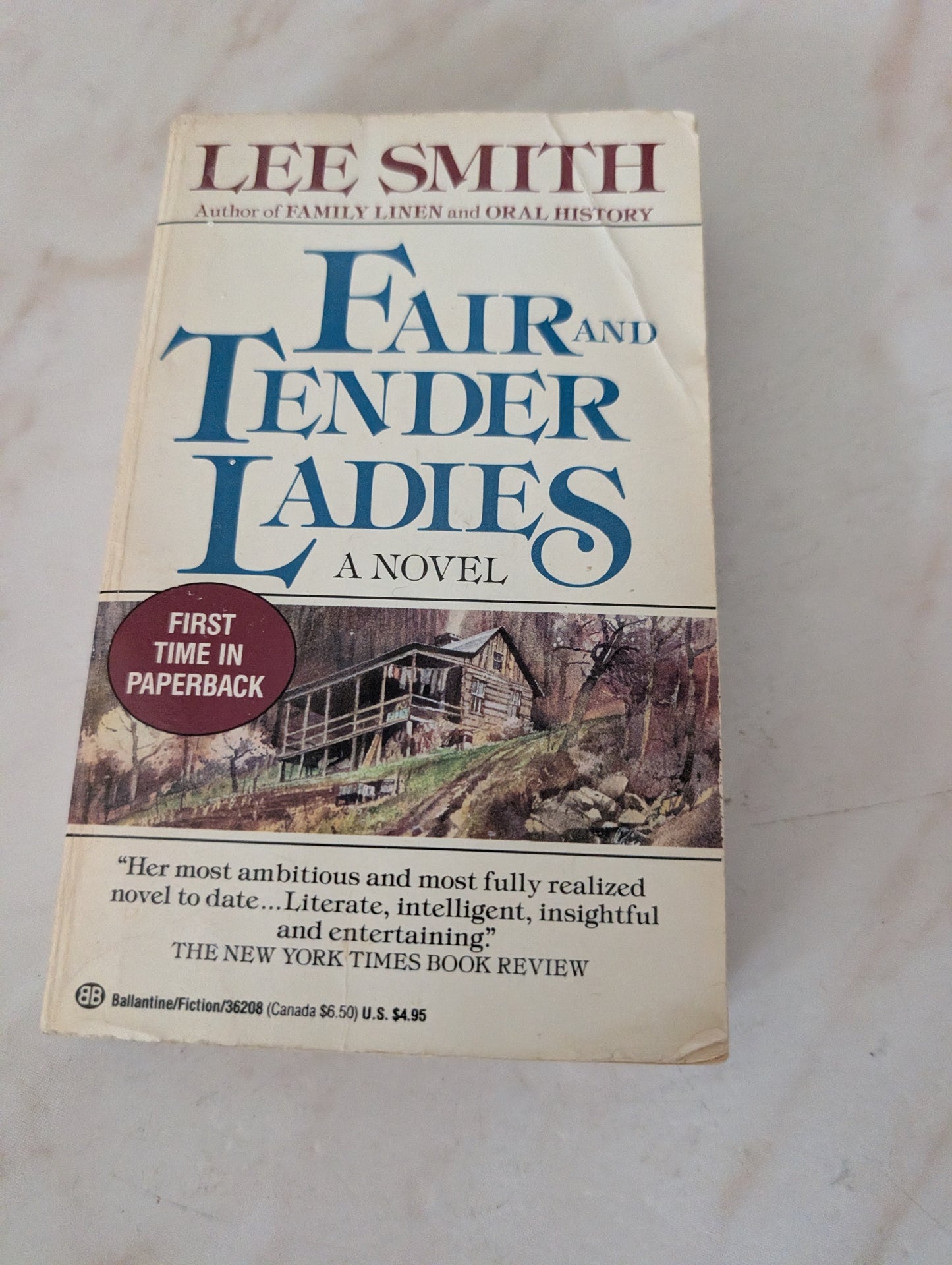Fair and Tender Ladies - Novel by Lee Smith