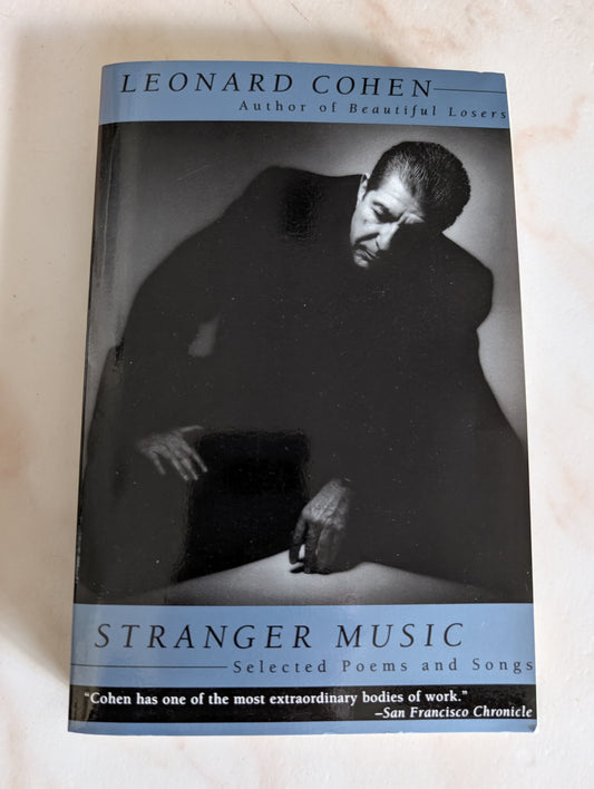 Stranger Music.- Book by Leonard Cohen