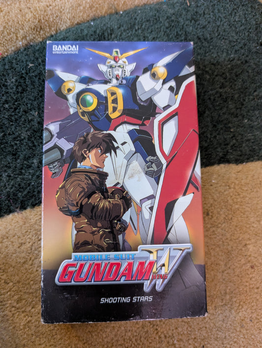 Mobile Suit Gundam Wing: Shooting Stars VHS English Dubbed