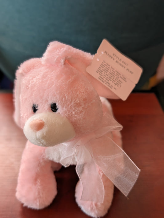 Vintage Applause Jackson Bunny Girl Rabbit 10”  Plush Easter 1983