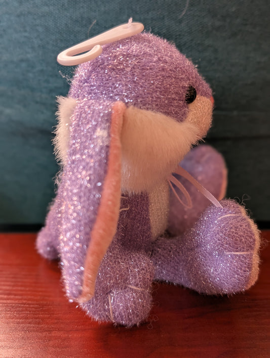 Purple Bunny Rabbit Plush Stuffed Animal Toy Easter