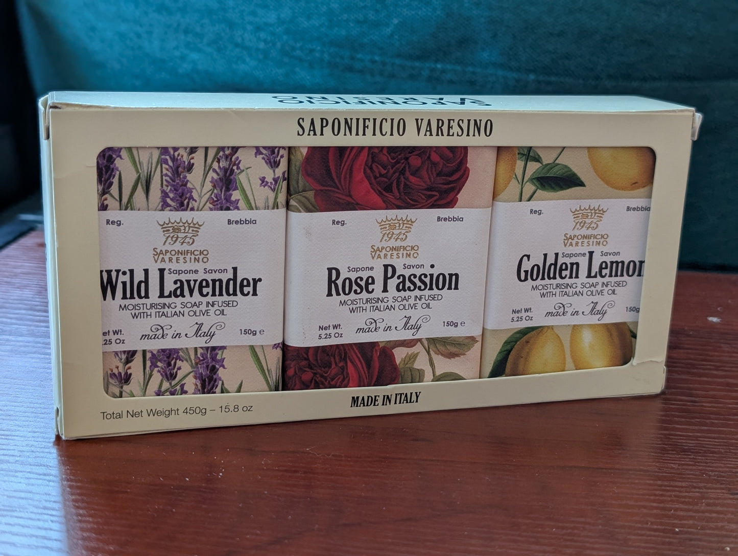 Saponificio Varesino - Natural Essentials Wrapped Bar Soap Gift Box Set