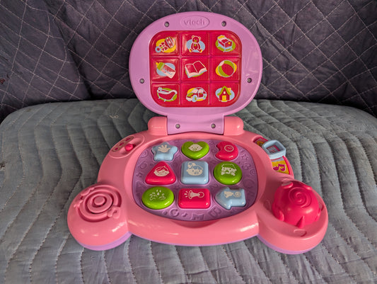 VTech Baby Learning Laptop, Lights Sounds Buttons