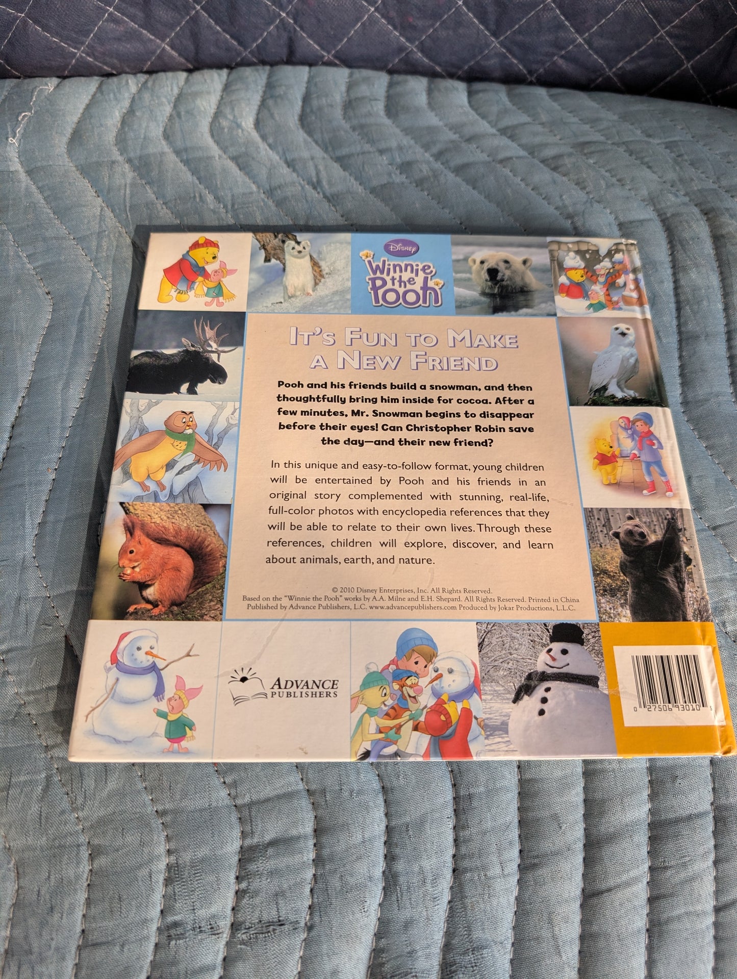 Winnie the Pooh: Three book collection, kids, learning