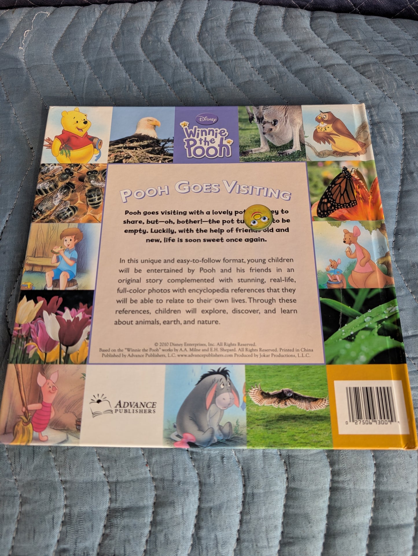 Winnie the Pooh: Three book collection, kids, learning