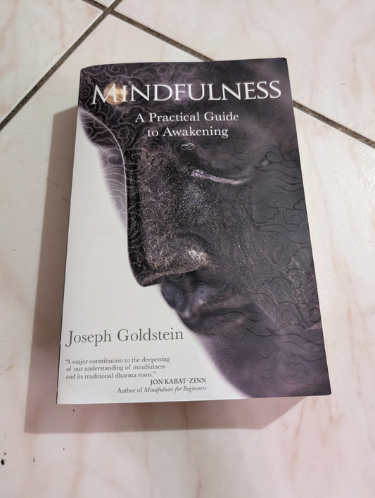 Mindfulness: A Practical Guide to Awakening Book by Joseph Goldstein