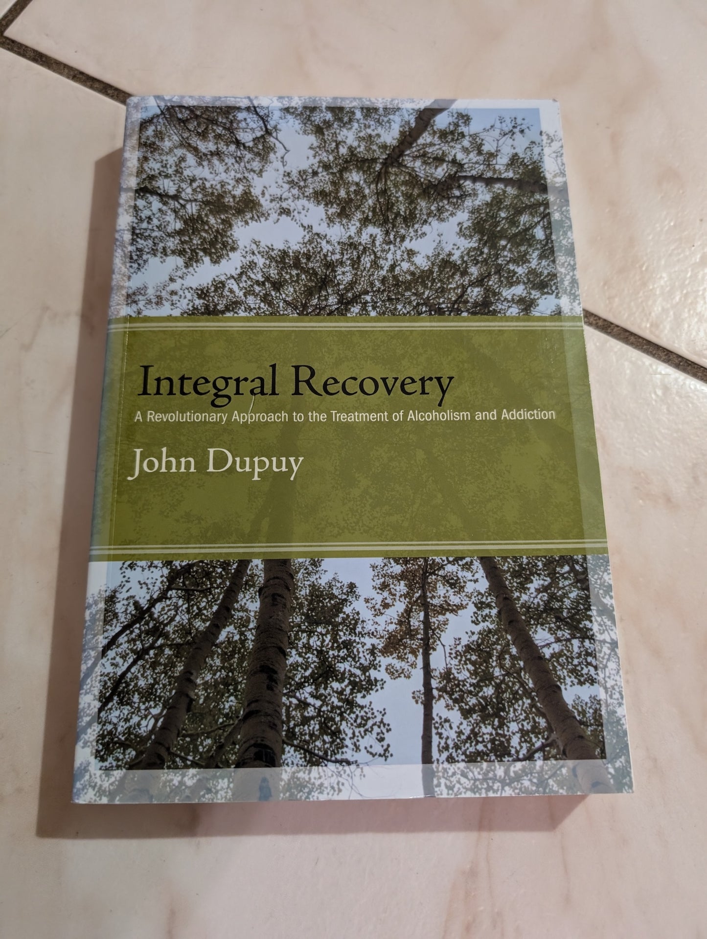 Integral Recovery: A Revolutionary Approach to the Treatment of Alcoholism and Addiction Book by John Dupuy