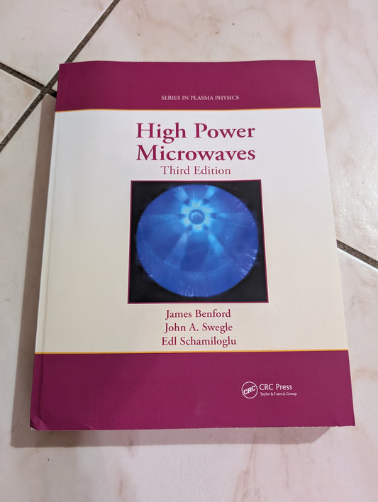High power microwaves Book by James Benford