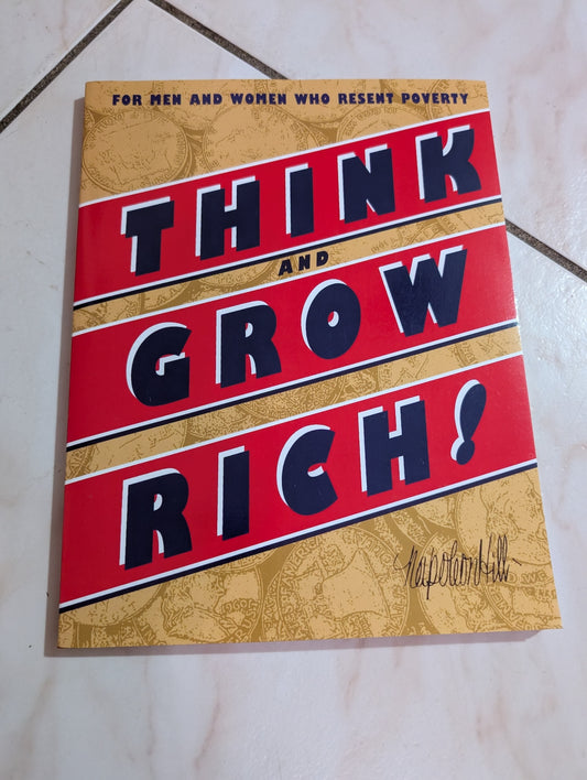 Think and Grow Rich Book by Napoleon Hill